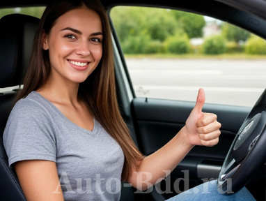 Оставила отзыв о вождении ученица Юлия