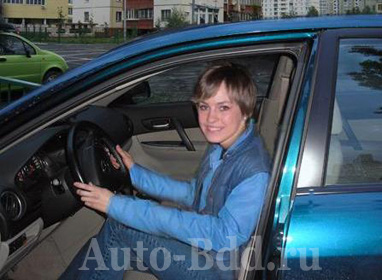 Оставила отзыв о вождении ученица Ольга