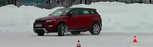 Зимнее обучение вождению на автодроме